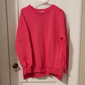 Zenana Outfitters Vibrant Pink Sweatshirt